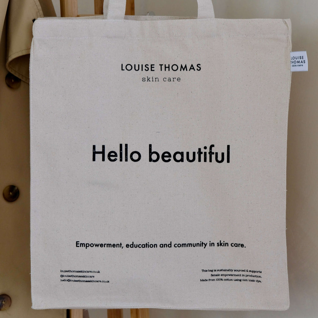 Louise Thomas Skin Care canvas tote bag at £12.95