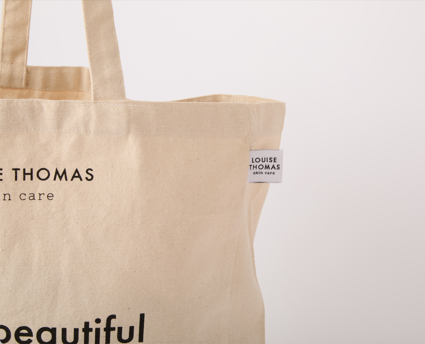 'Hello beautiful' Ethical Canvas Tote Bag